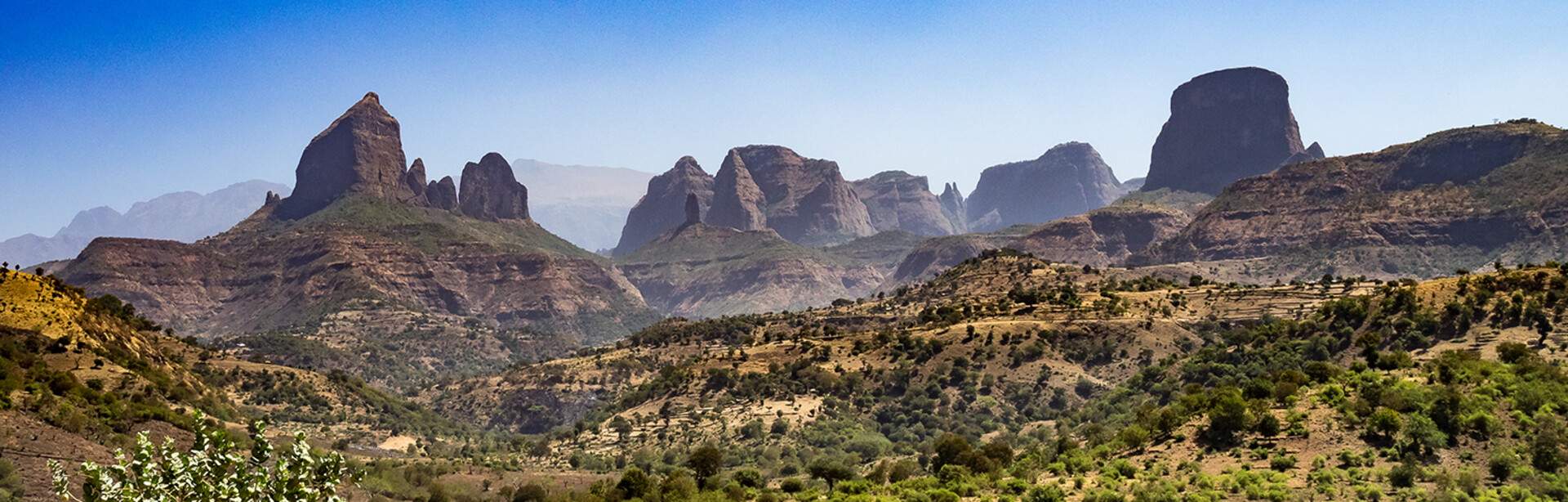Ethiopian Highlands Landscape